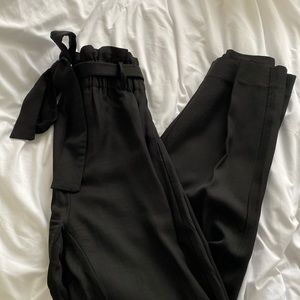 J. Crew point sur paper bag pant